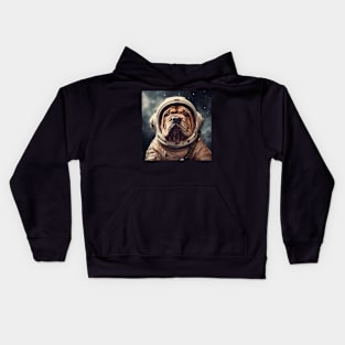 Astro Dog - Chinese Shar-Pei Kids Hoodie